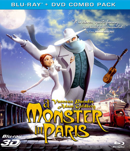 F101 - A Monster In Paris - quái vật paris 2D 50G (DTS-HD 5.1)  